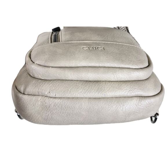 CLUCI Small Sling Bag for Women Crossbody Faux Leather Trendy Waist Packs - Picture 5 of 14